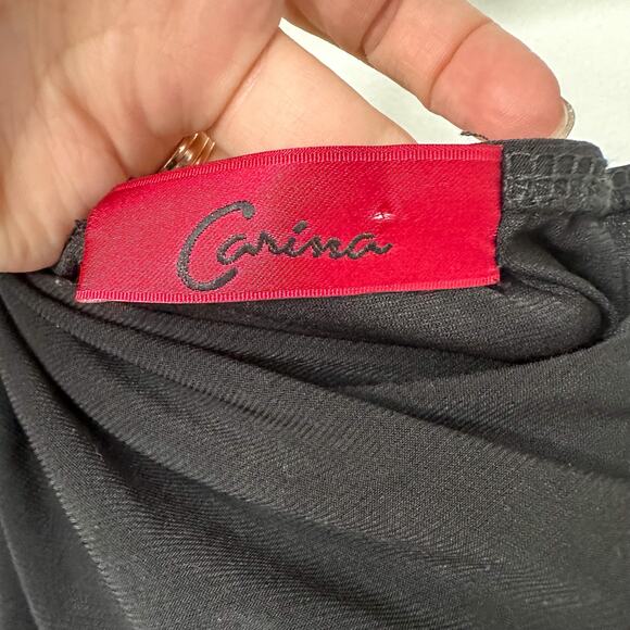 Y2K Dress Mini Halter Dress with Chain Neck Black - Picture 4 of 6